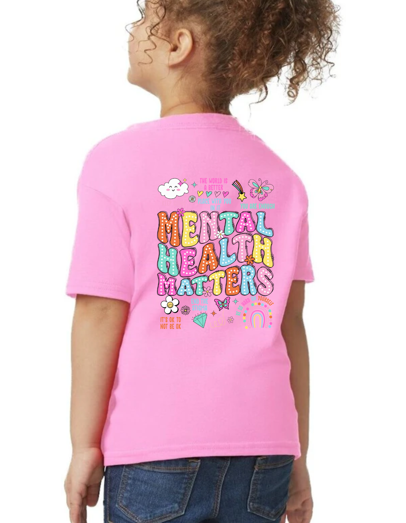 Be Kind To Your Mind Kids Graphic T-shirt