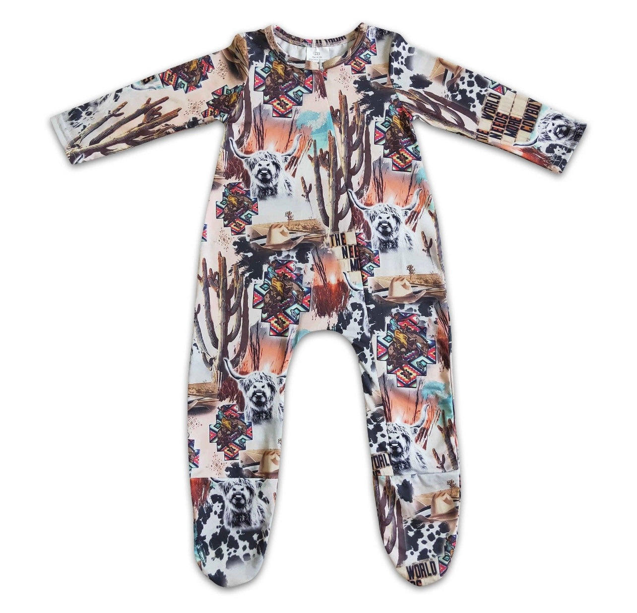 Kids Punchy Lil Cowgirl Jammies