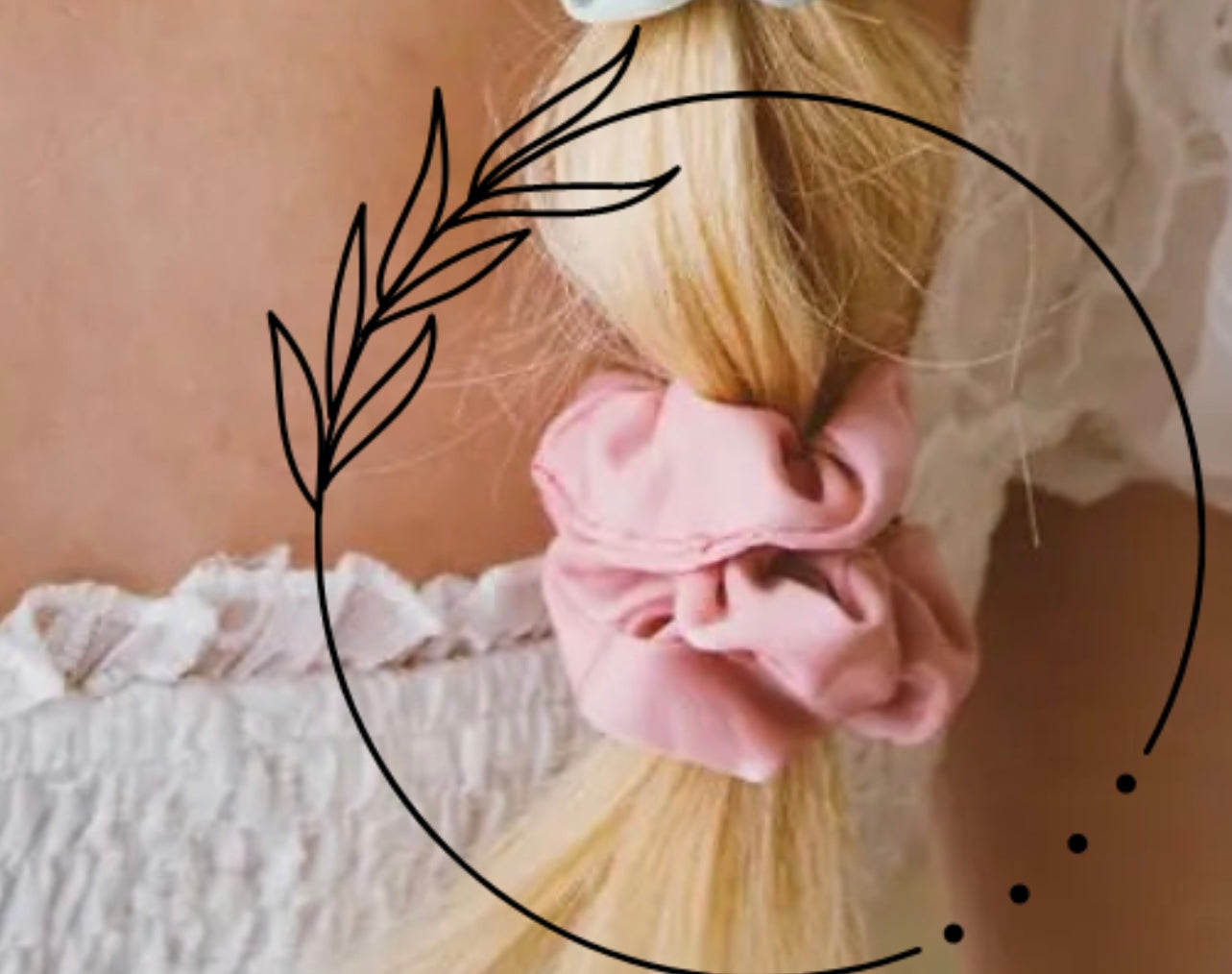 Spring Necessity Everyday Scrunchie - Petal Pink