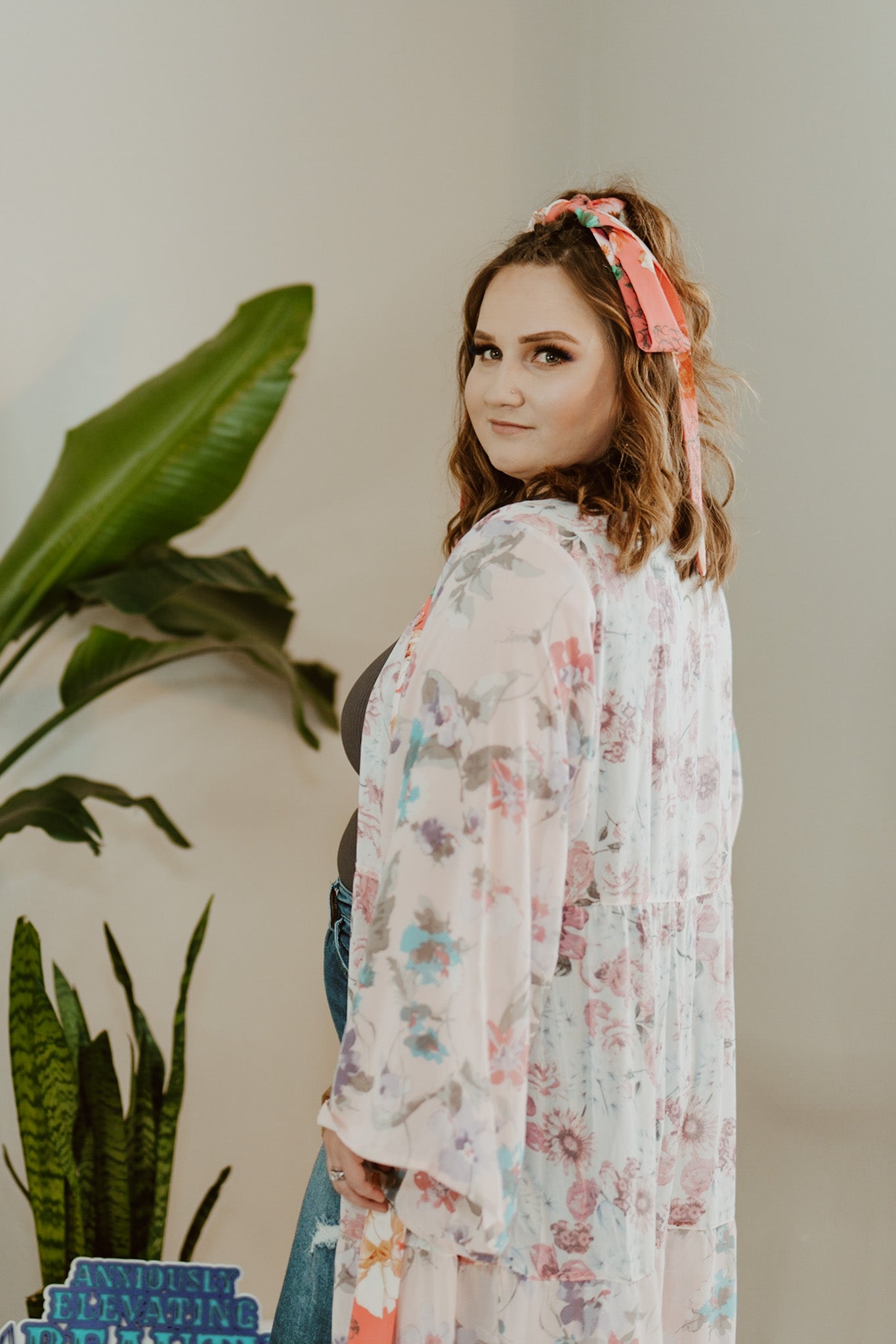 The Freya Floral Kimono